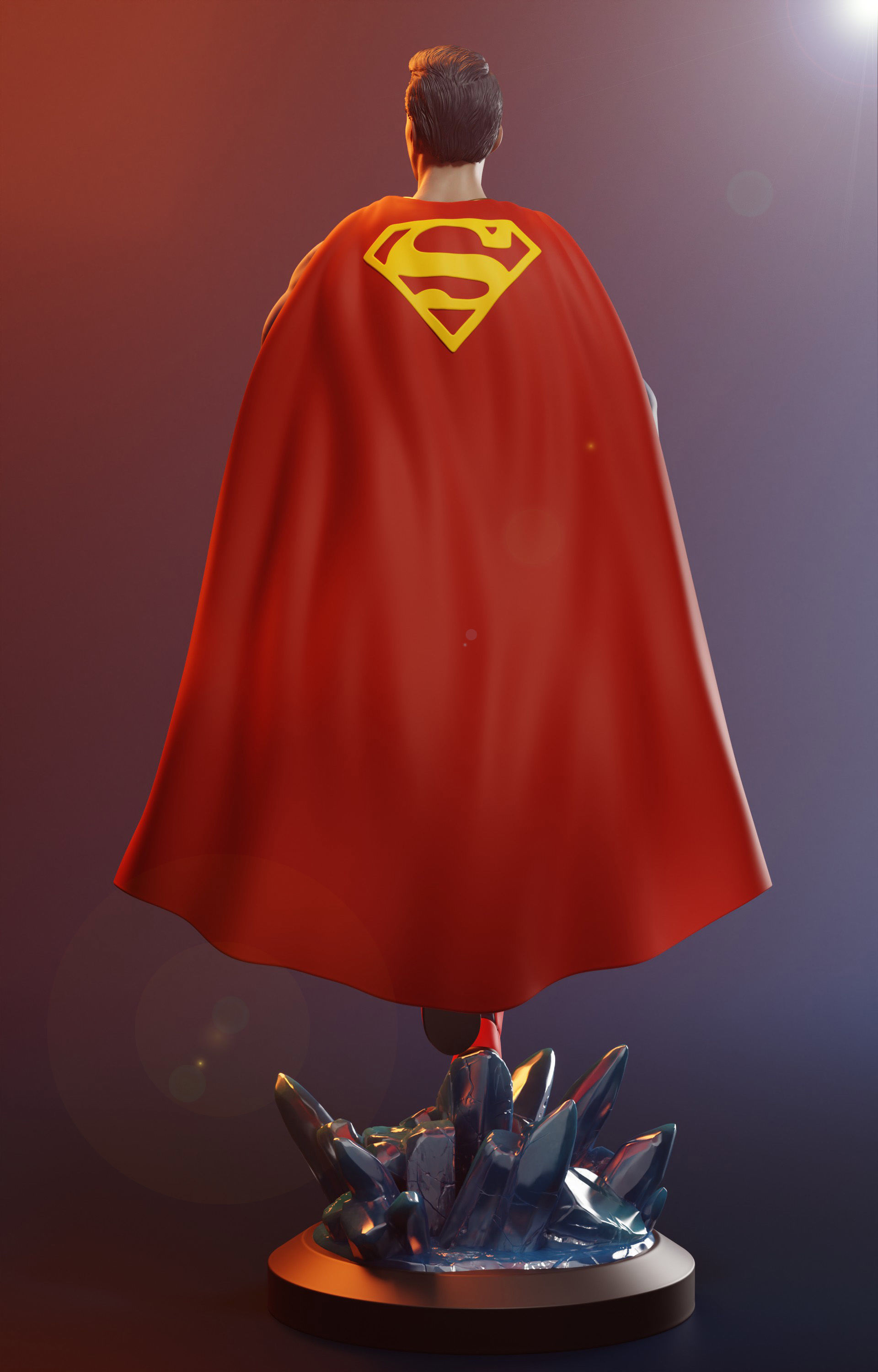 Superman Man Of Steel 3D print model_17