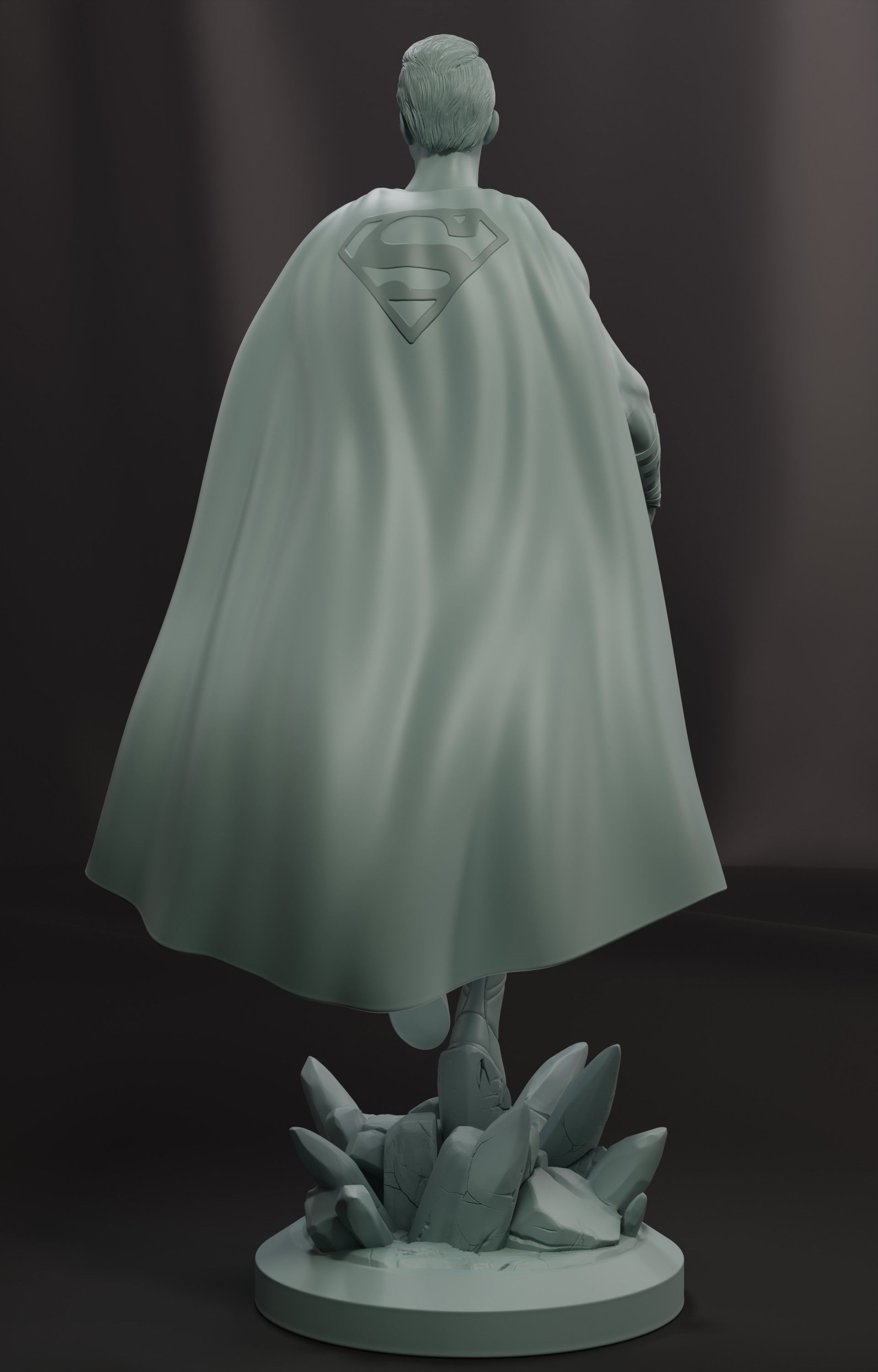 Superman Man Of Steel 3D print model_4