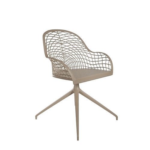 Artefacto - Infinity Armchair Swivel Chair 3D model