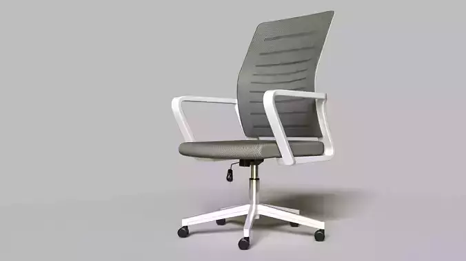 Office Chair Operative Chair SO 003 3D Vray proxys and textures Low-poly 3D model