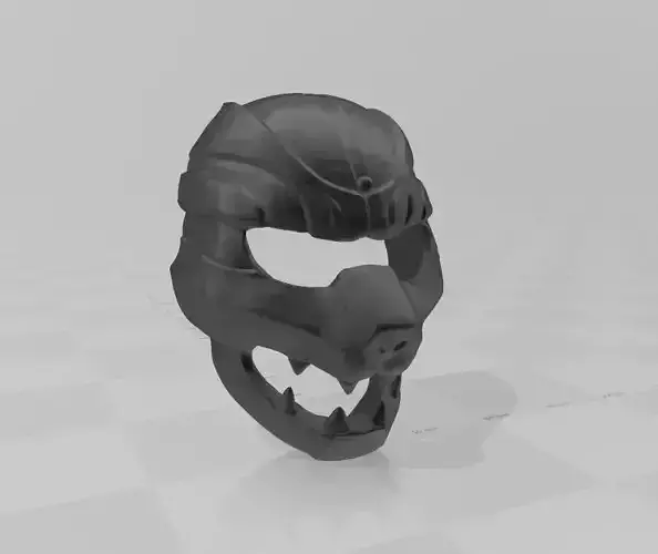 Zen Aku Wolf Mask Power Rangers Wild Force