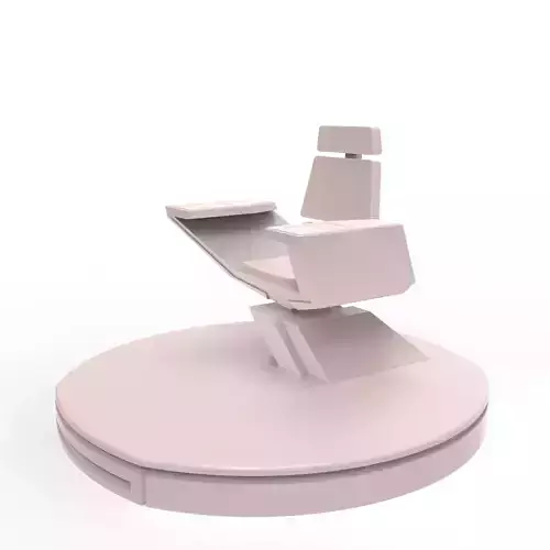 USS Discovery Captain Chair Free 3D print model
