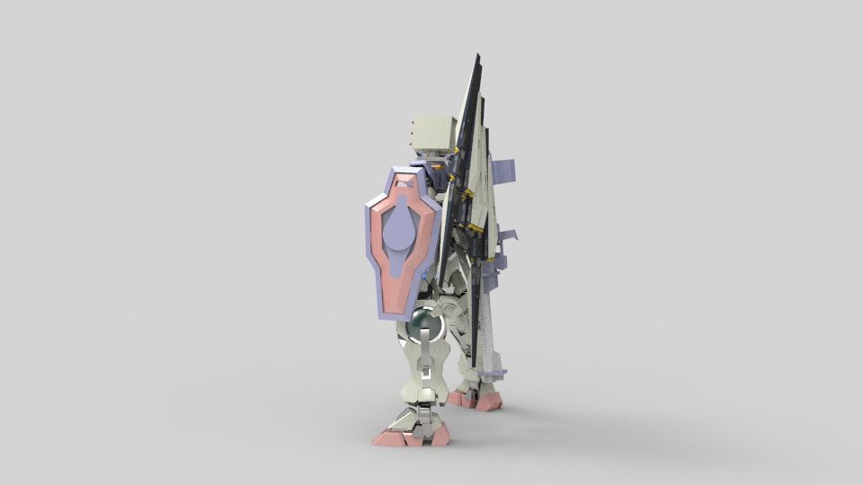 Gundam 00 Hyper Spirit 3D model_2