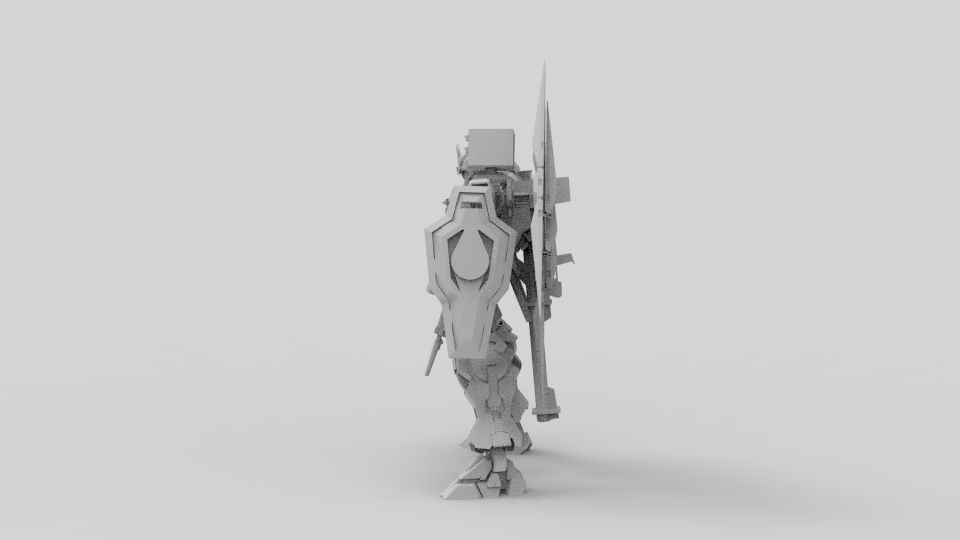 Gundam 00 Hyper Spirit 3D model_40