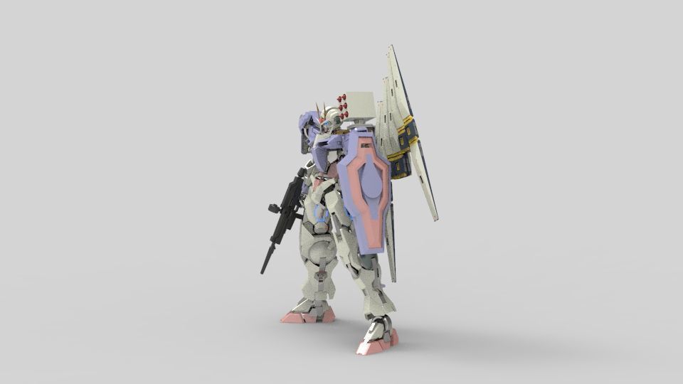 Gundam 00 Hyper Spirit 3D model_18