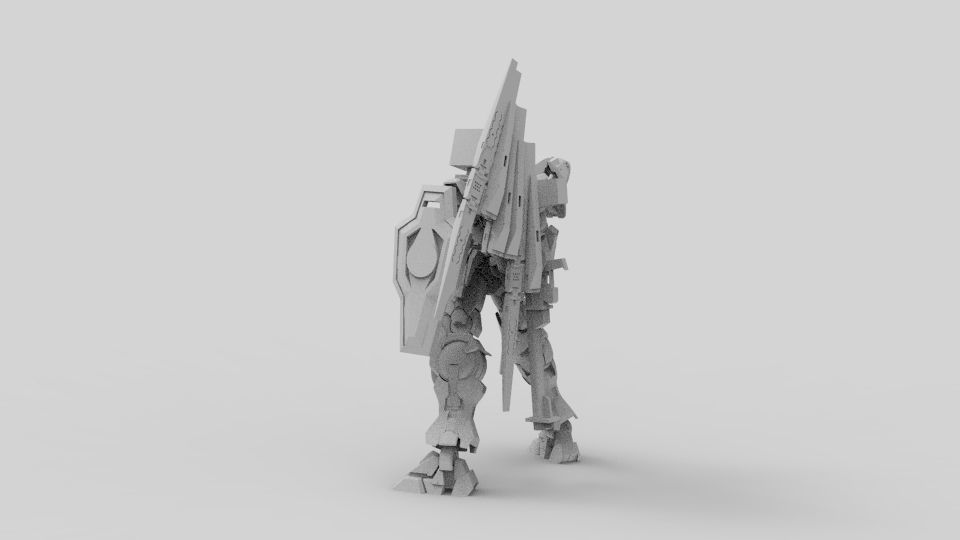 Gundam 00 Hyper Spirit 3D model_23