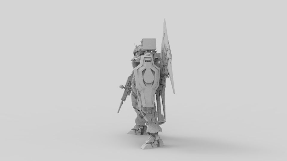 Gundam 00 Hyper Spirit 3D model_39