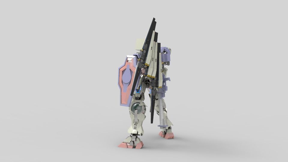Gundam 00 Hyper Spirit 3D model_3