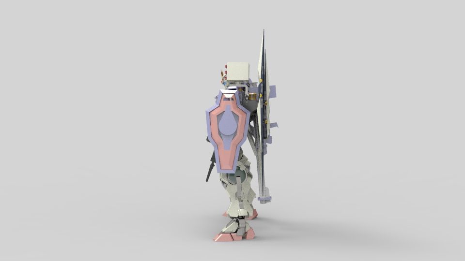 Gundam 00 Hyper Spirit 3D model_20