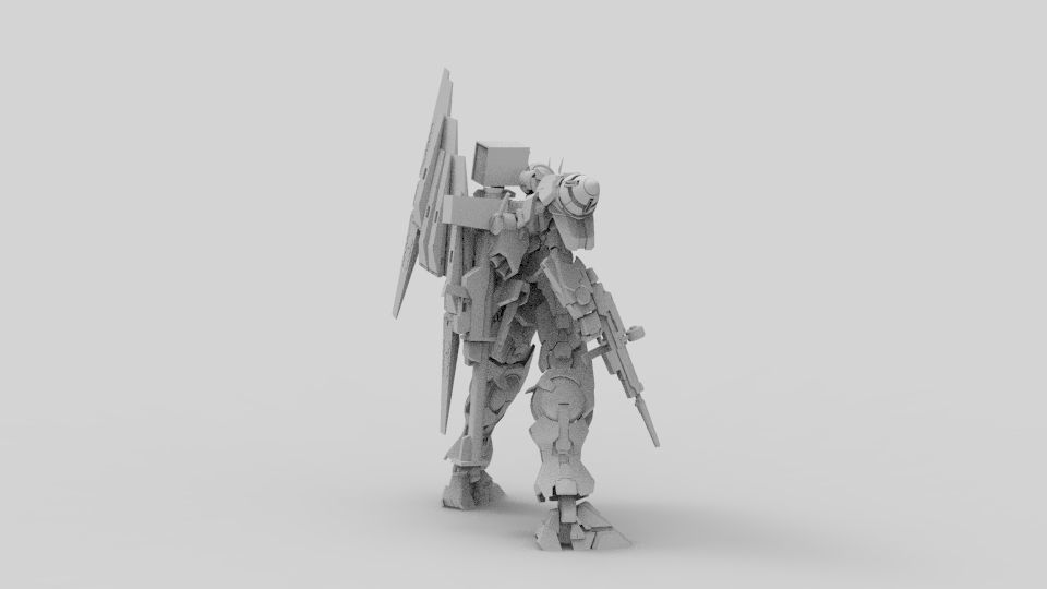 Gundam 00 Hyper Spirit 3D model_29