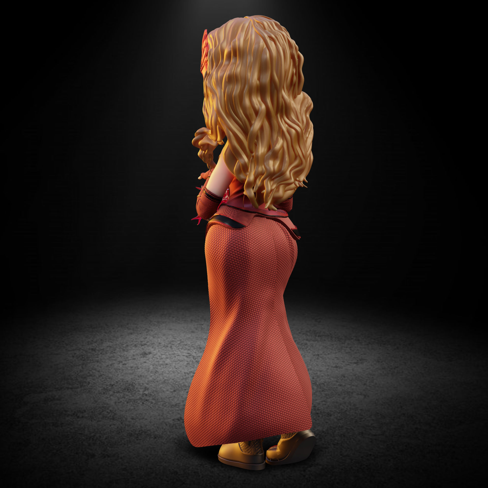 Wanda Maximoff 3D print model_1