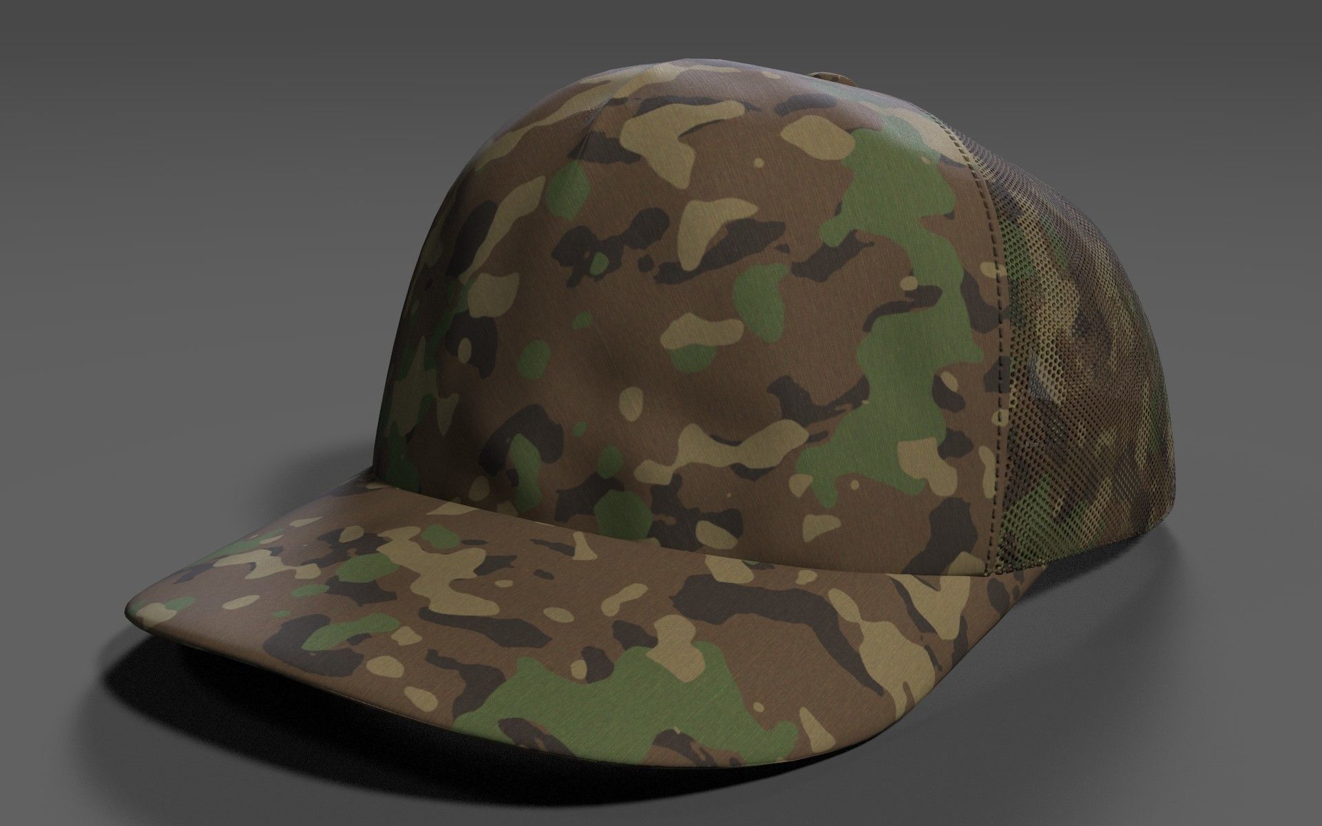 Cap-Hat 3D model_22