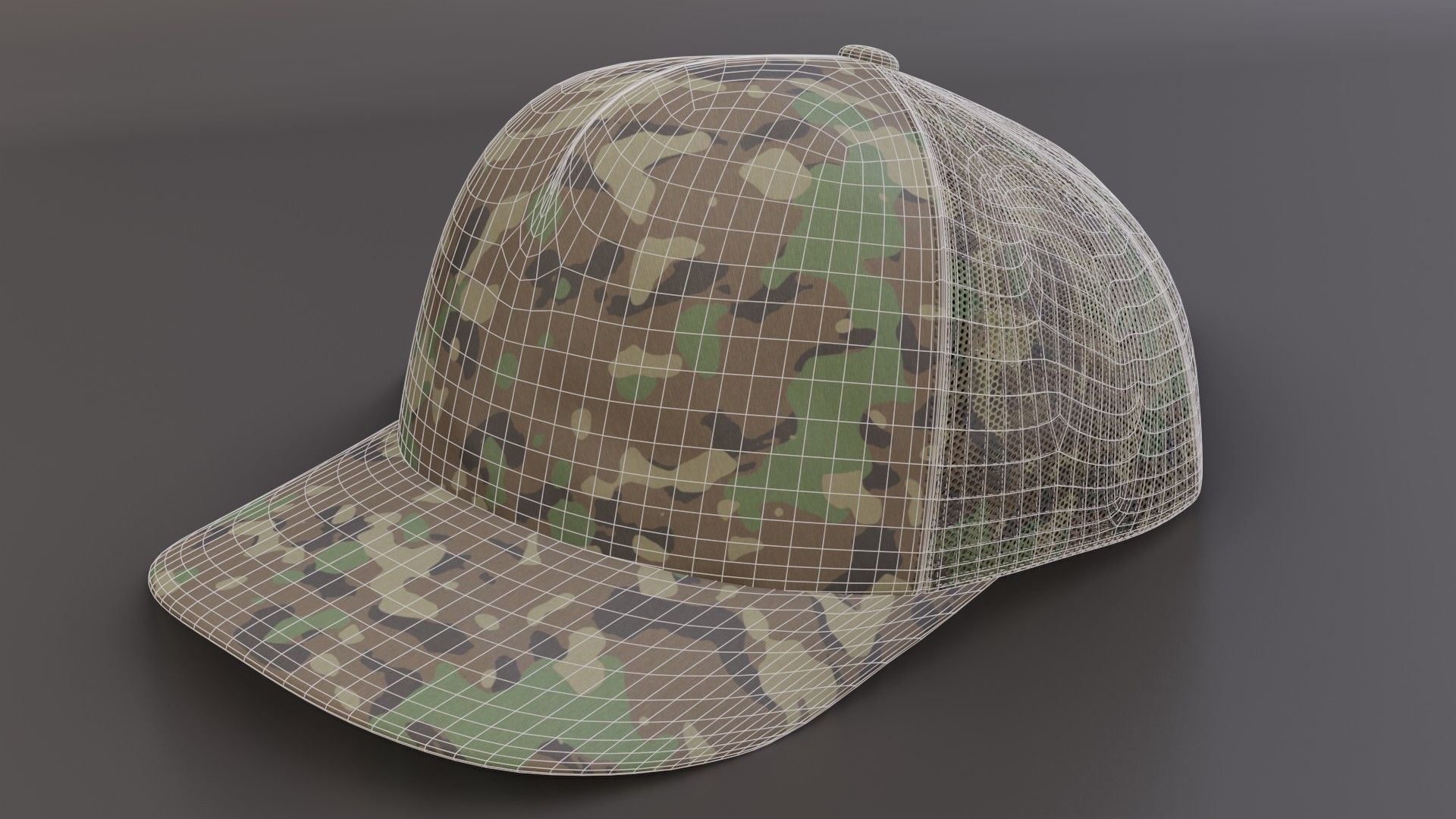 Cap-Hat 3D model_12