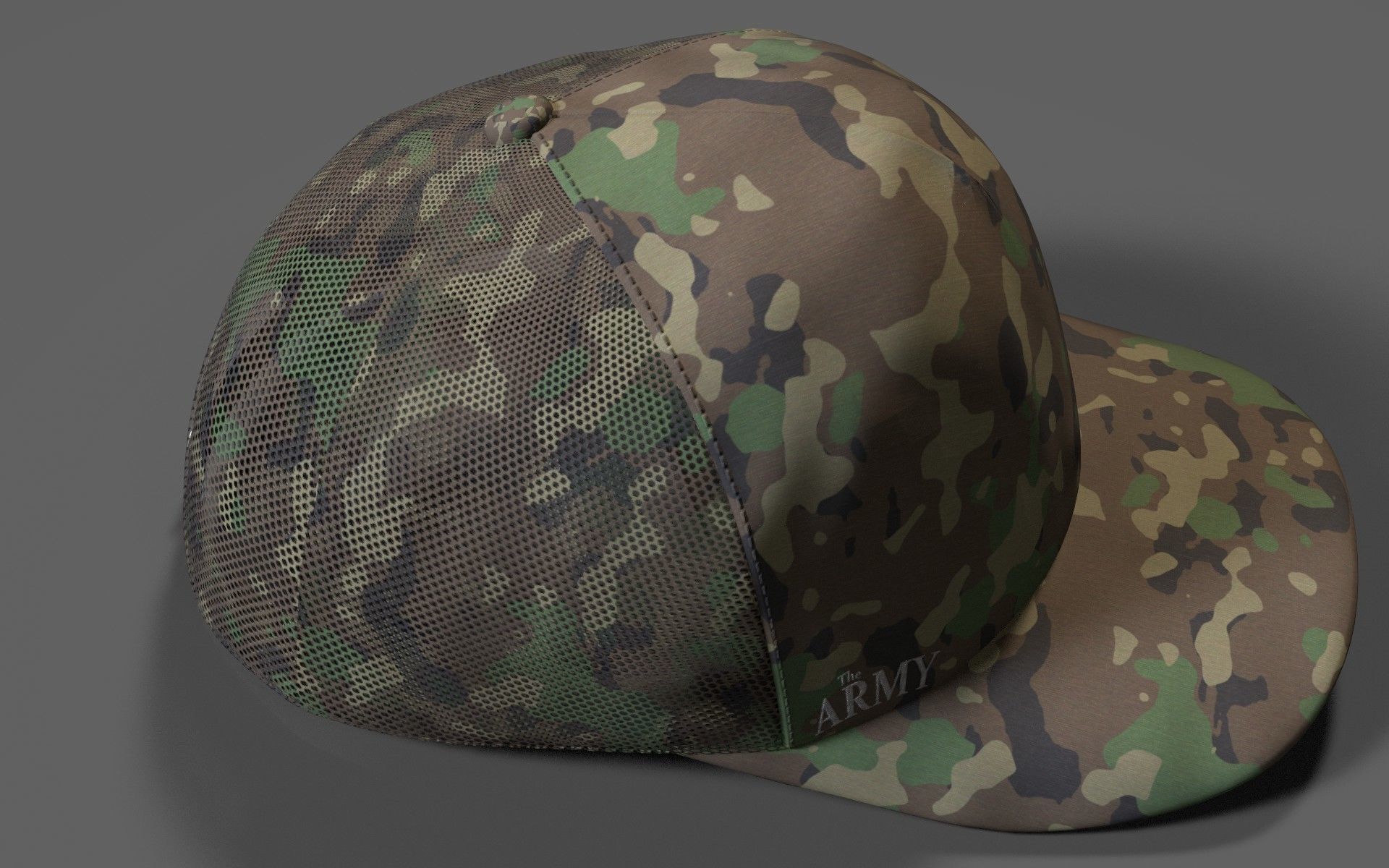 Cap-Hat 3D model_7