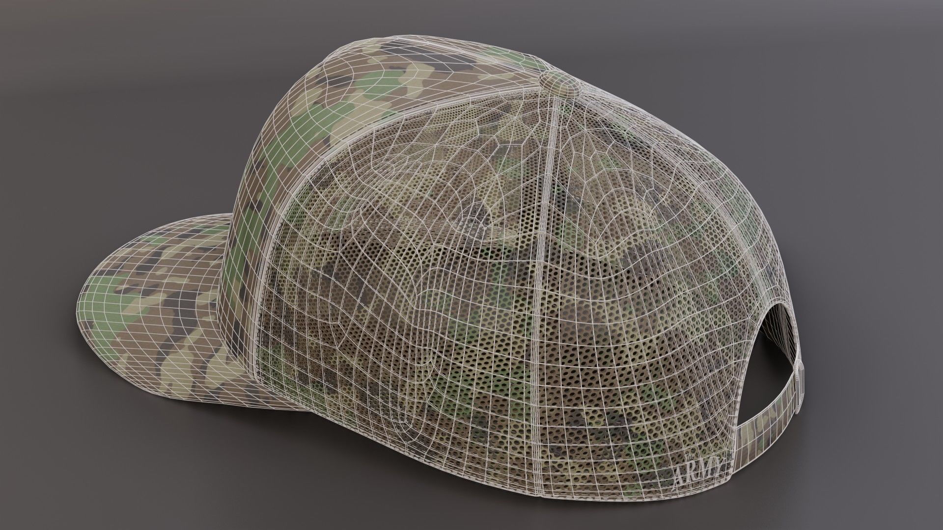 Cap-Hat 3D model_14