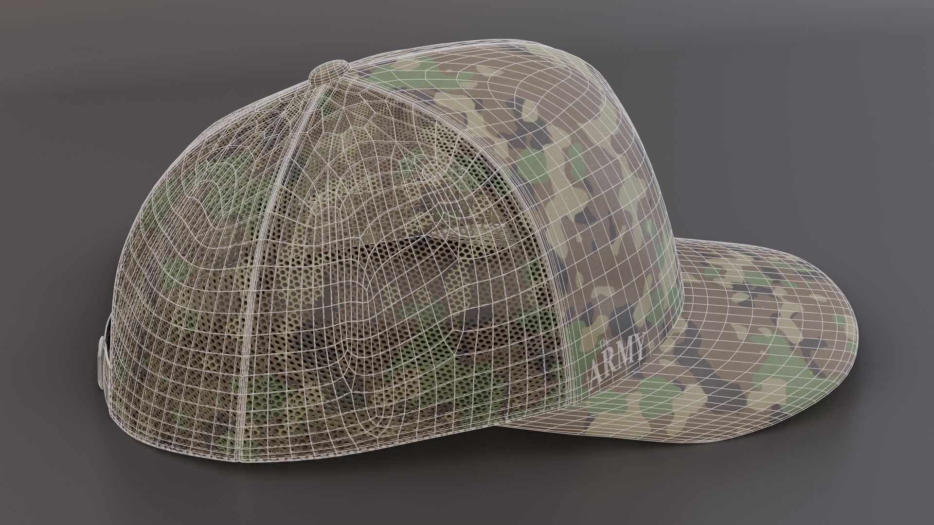 Cap-Hat 3D model_1
