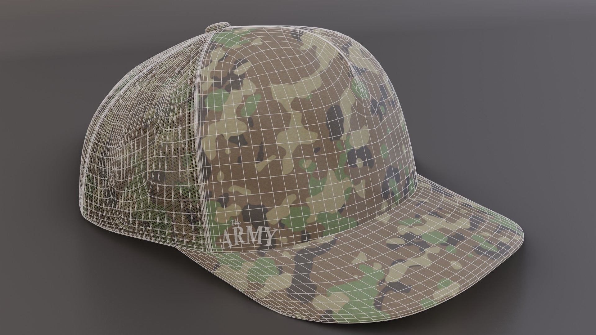 Cap-Hat 3D model_10