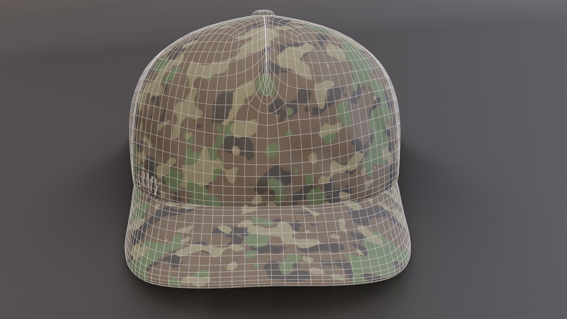 Cap-Hat 3D model_11