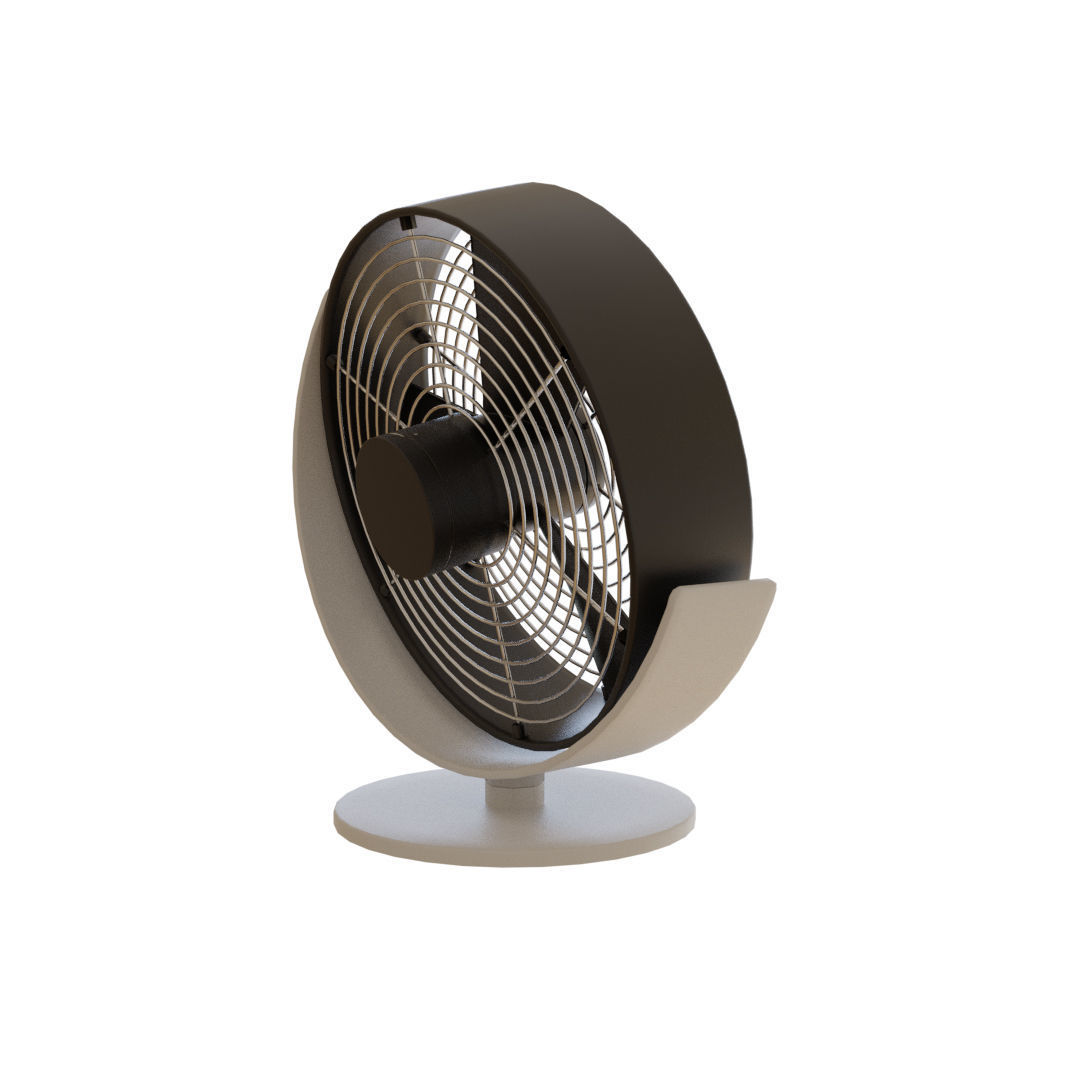 Table fan free 3D model CGTrader