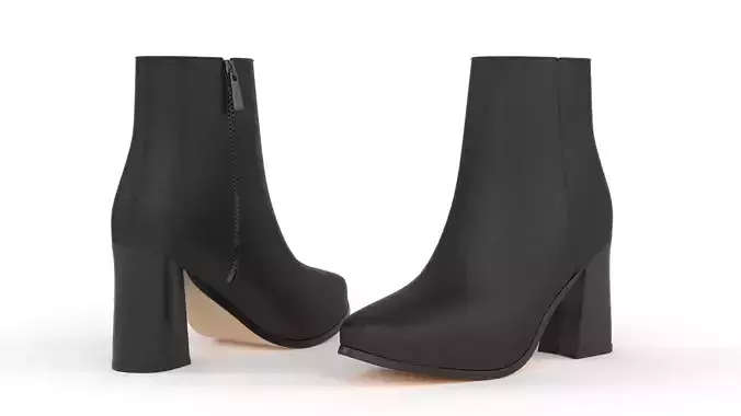 High Heels Womens Shoes 3D model