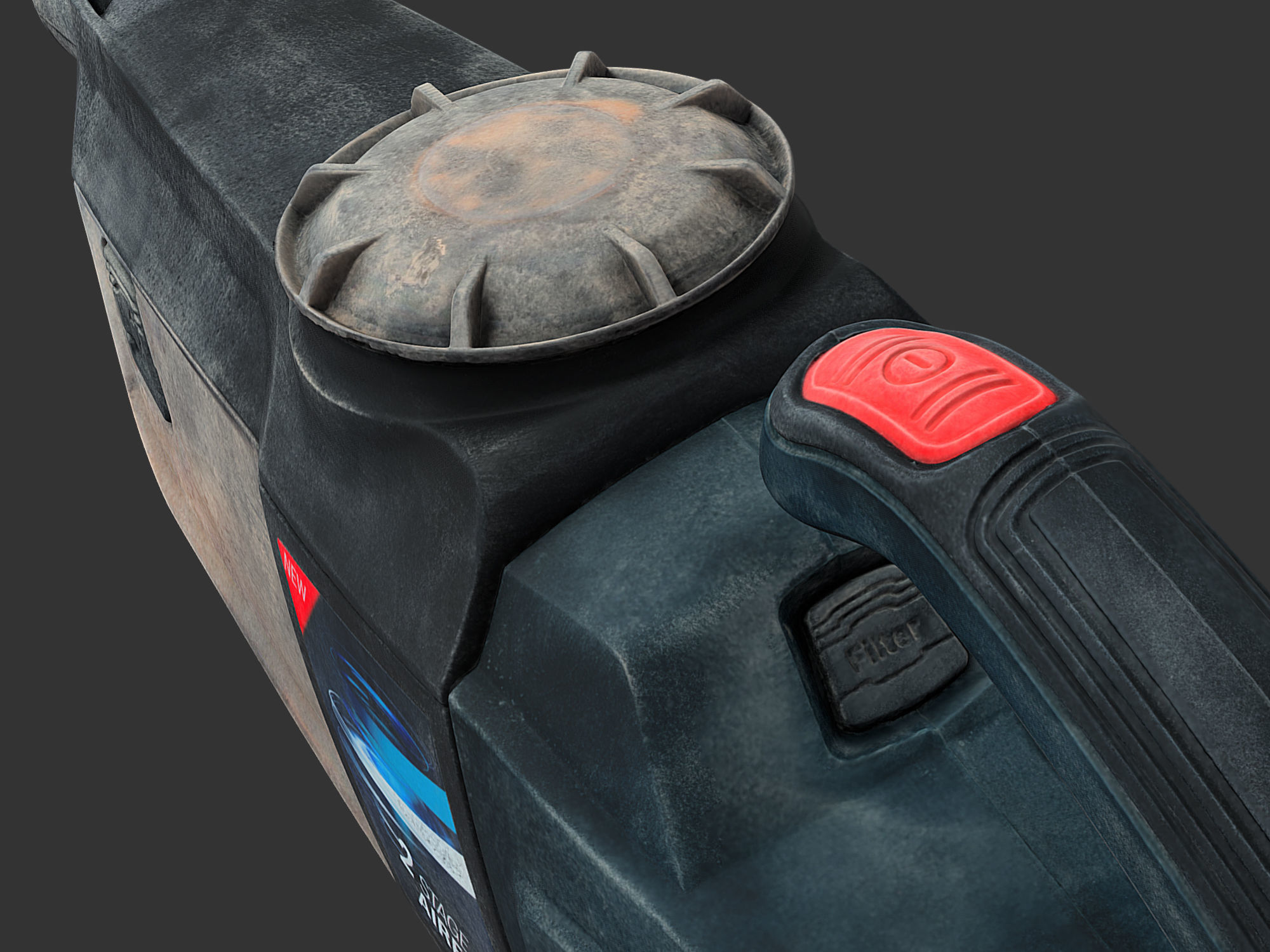 Bosch GAS 18V-1 Handheld Vacuum Cleaner RAW Scan 3D model_6