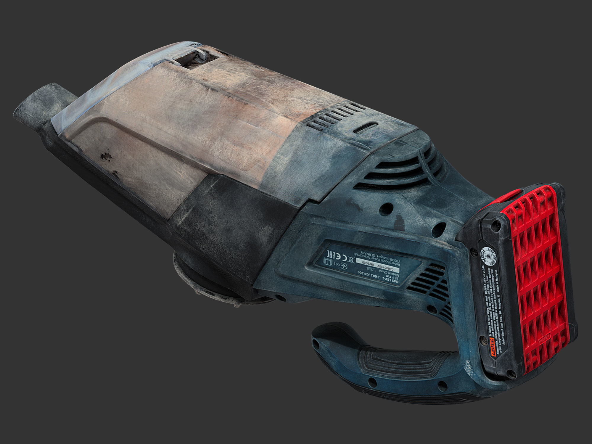 Bosch GAS 18V-1 Handheld Vacuum Cleaner RAW Scan 3D model_8