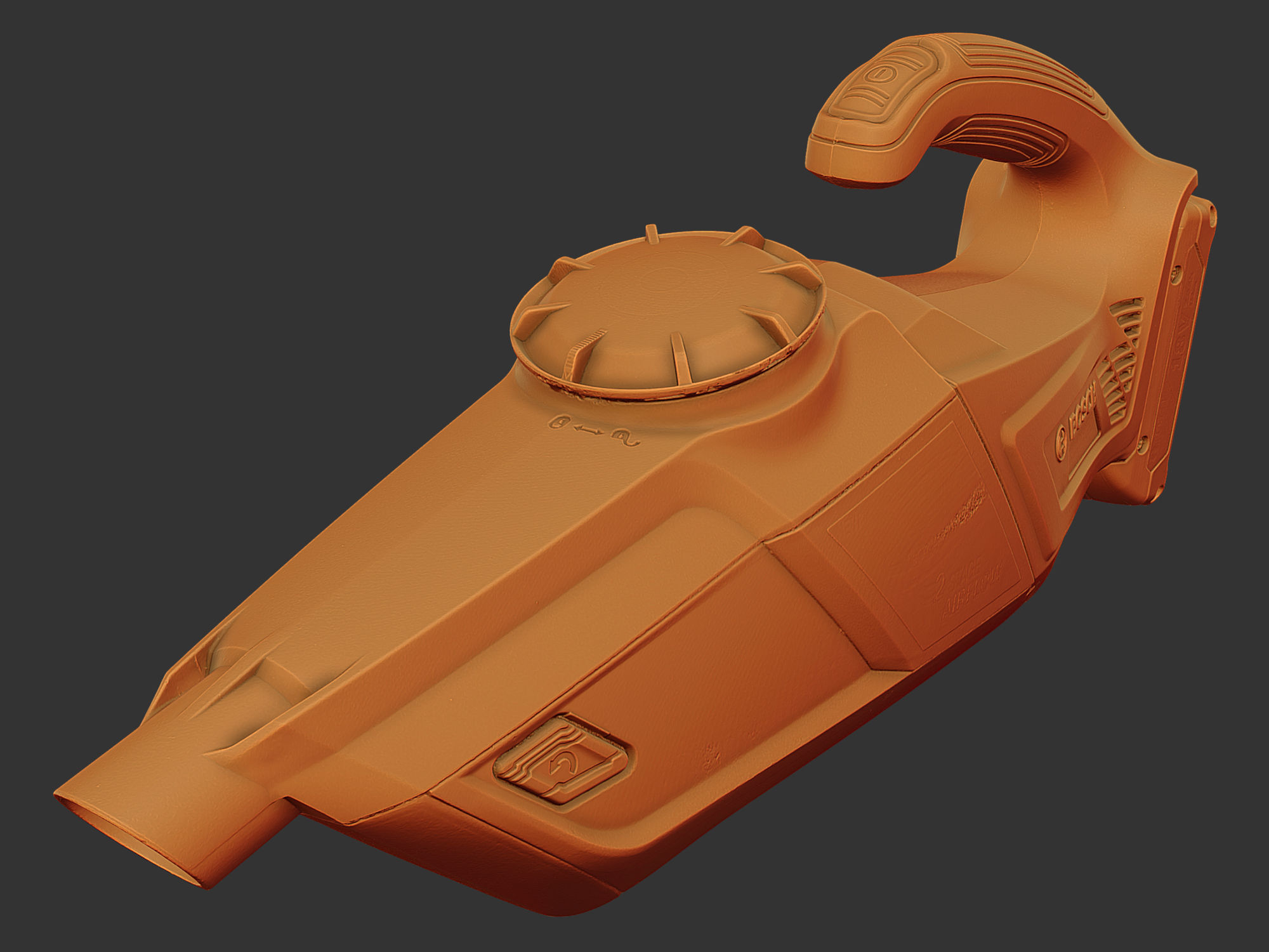 Bosch GAS 18V-1 Handheld Vacuum Cleaner RAW Scan 3D model_5