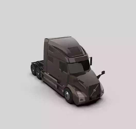 volvo vnl 860 truck 3D print model