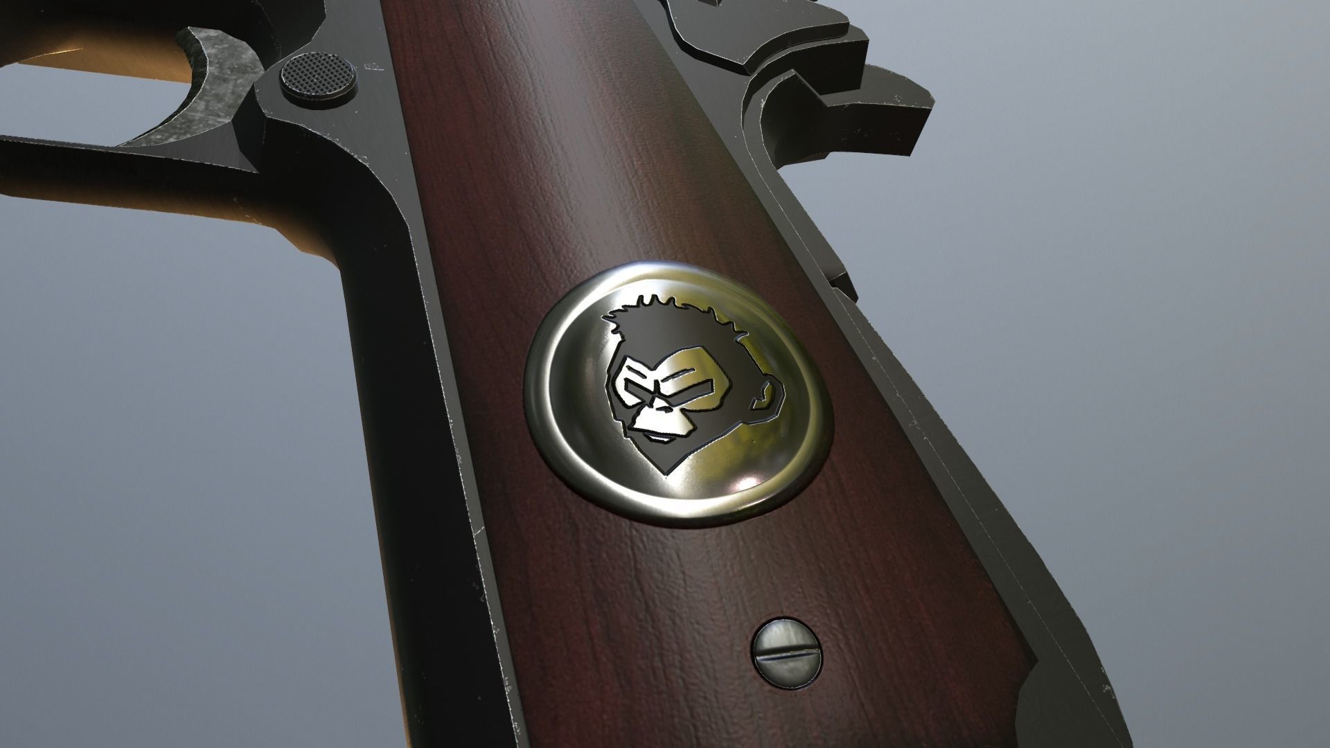 Military camp Low-poly 3D model_12