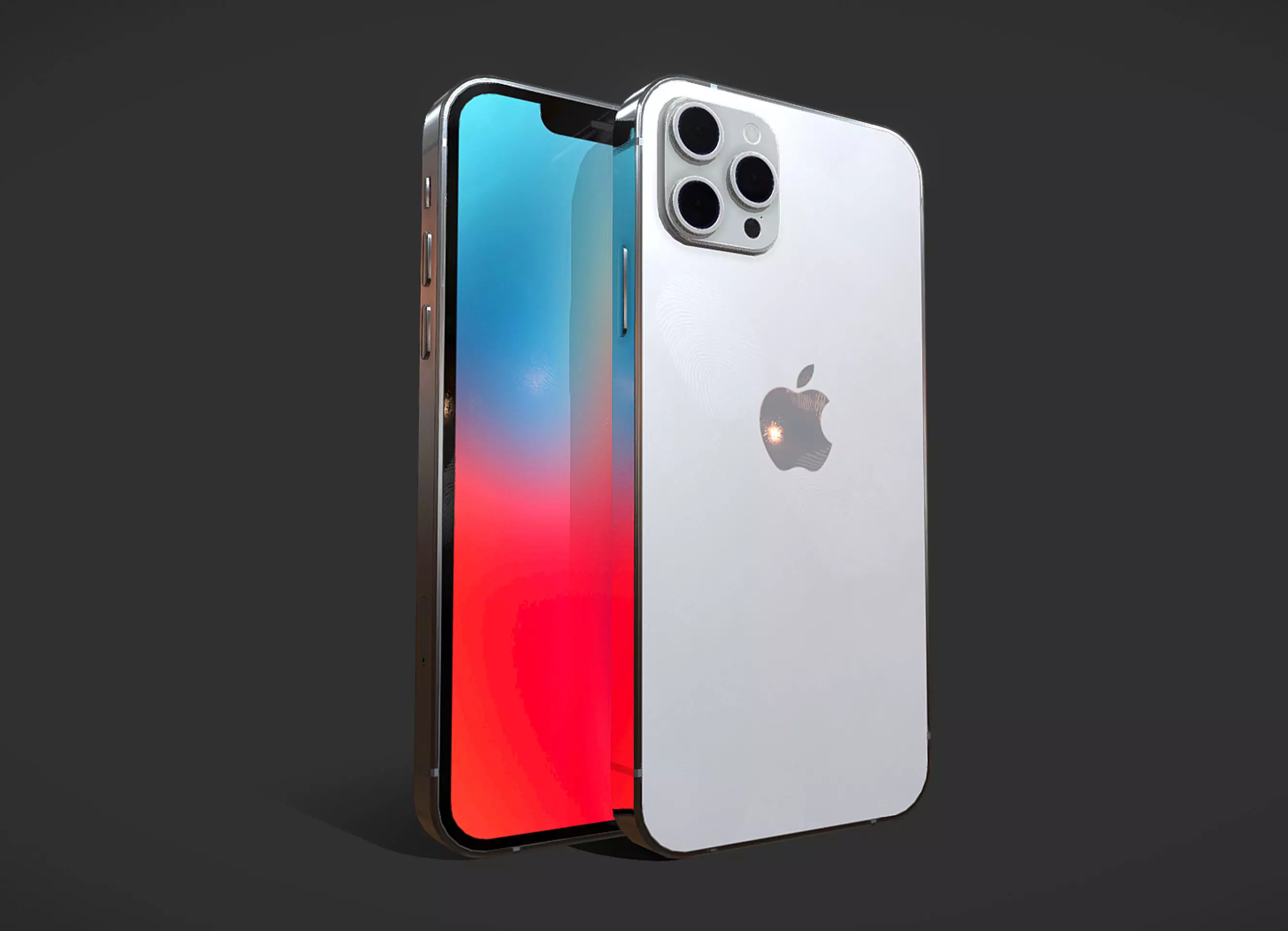 Iphone 12 Pro Low-poly 3D model