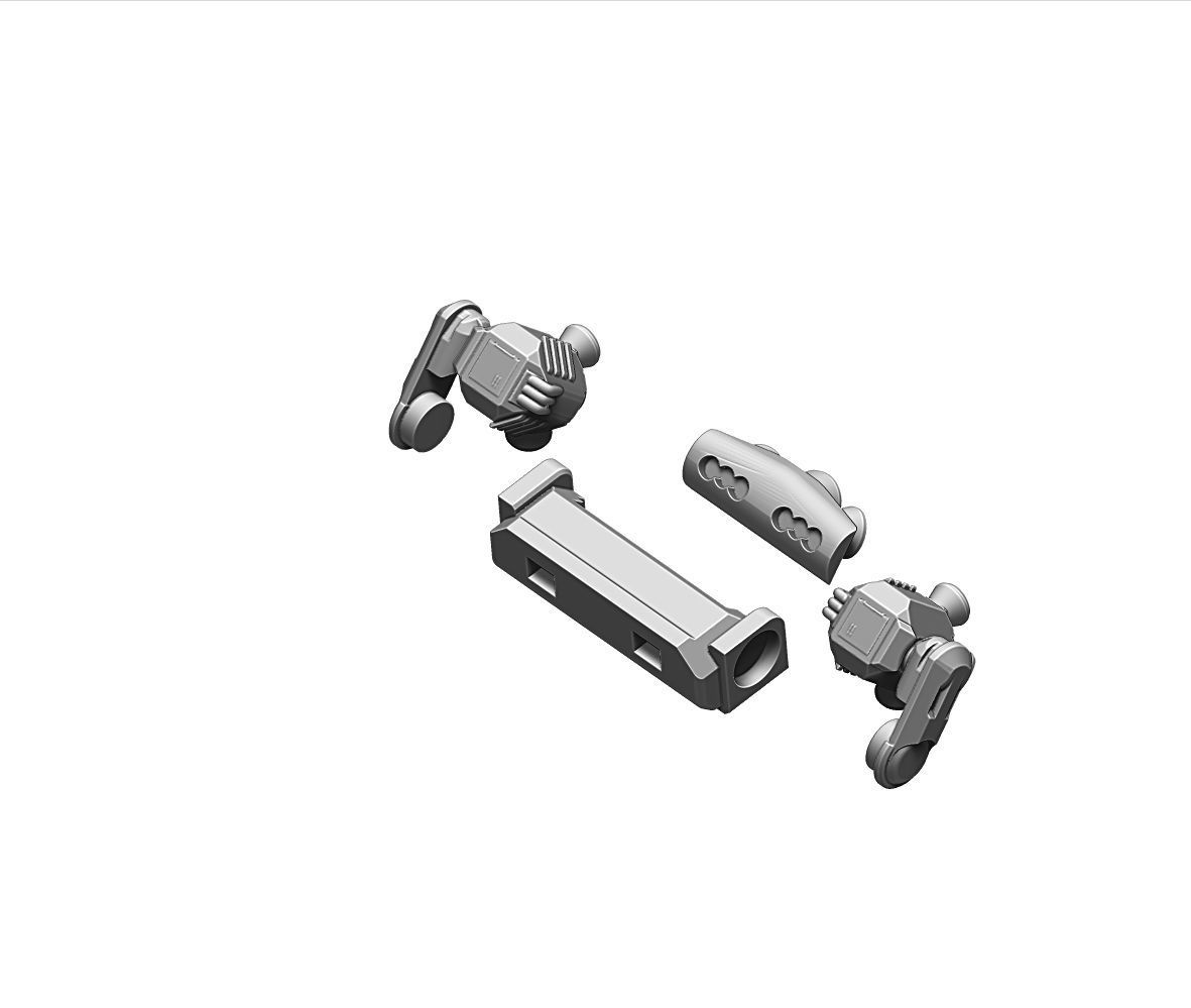 AR-22 Armadillo Heavy Battle Mech 3D print model_10