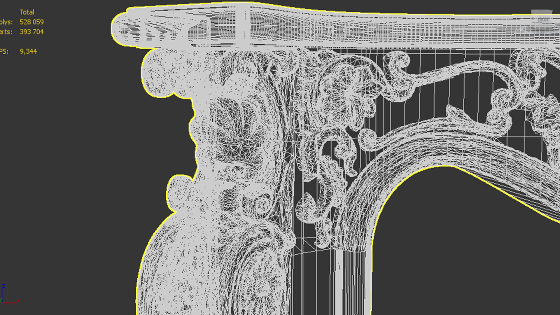 Fireplace 3D model set 3D model_5