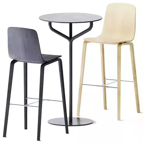 Hight Round Jack Table by Vigano