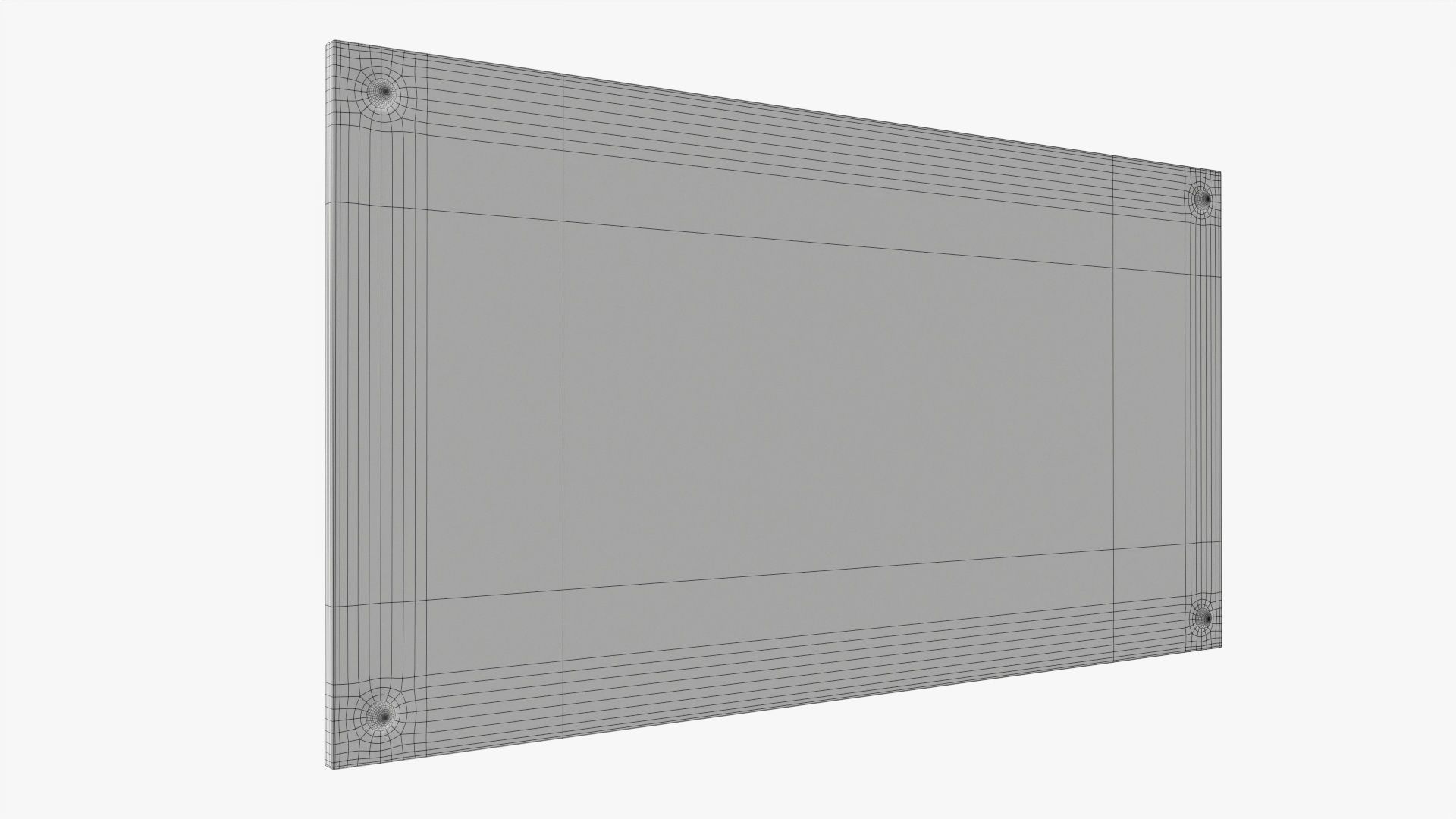 Nameplate logo signage mockup 01 3D model_6