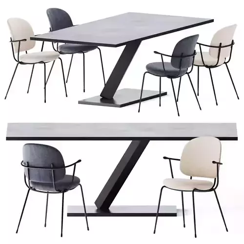 Element Dining Table by Desalto