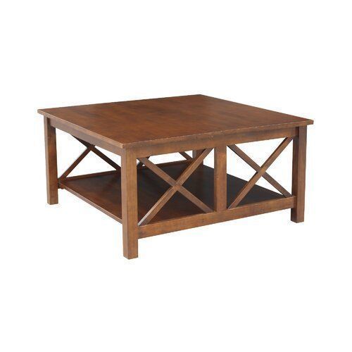 Rossitano Solid Wood Coffee Table with Storage 3D model_2