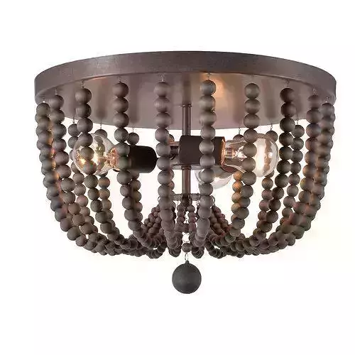 Calabasas Light Statement Geometric Flush Mount