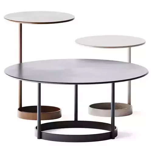 Metal Round Coffee Table Sposa by Jori