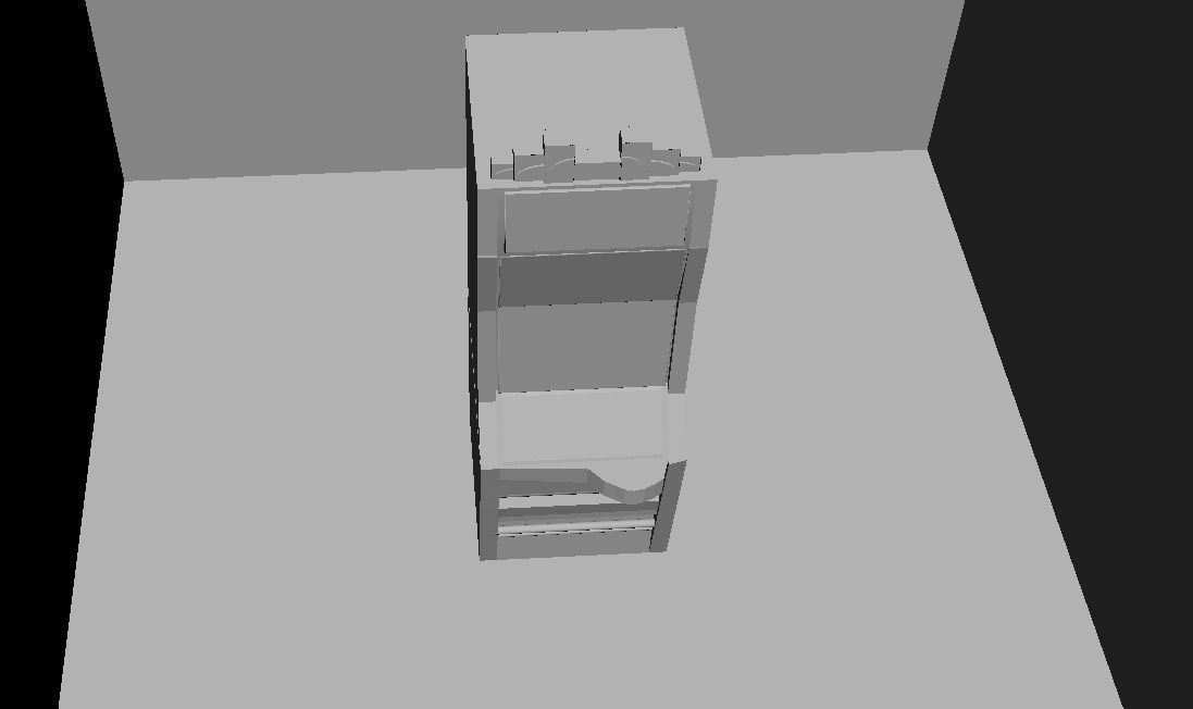 Modern Casino Slot Machine Low-poly 3D model_4