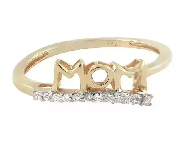 Mom Ring 3d Model 