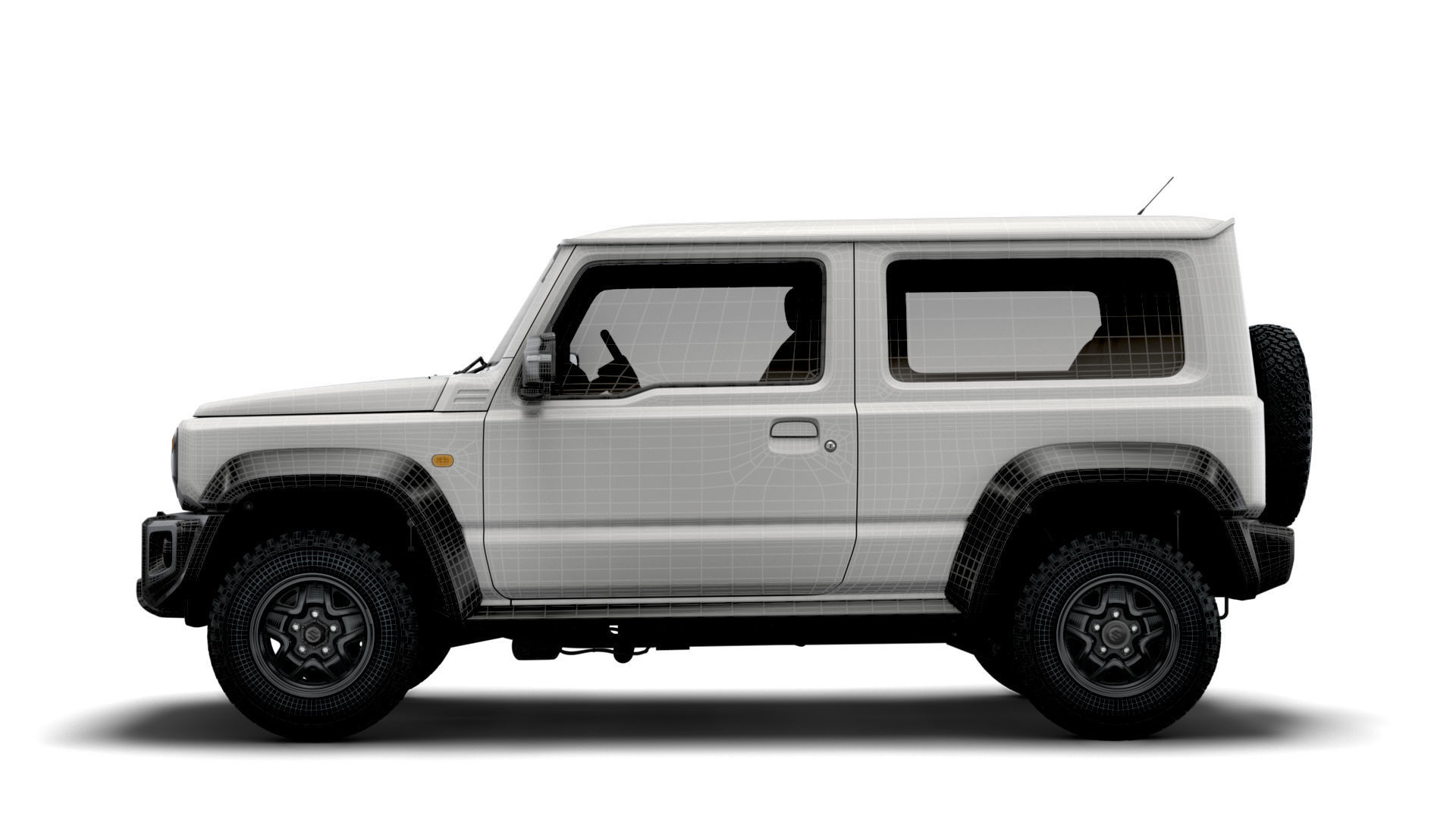 Suzuki Jimny JC Long Wheelbase 2022 3D model_16