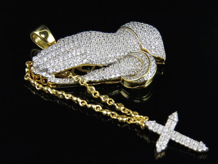 Custome Hamsa Pendent 3D print model_4