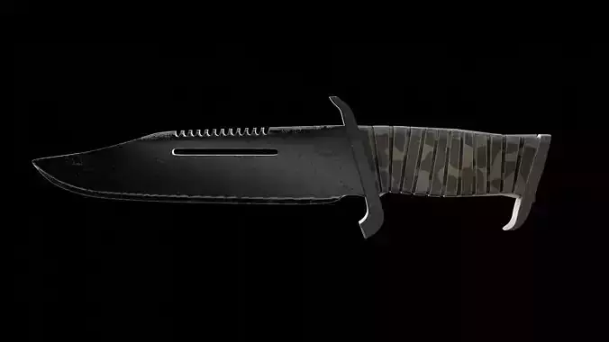 3d knife model