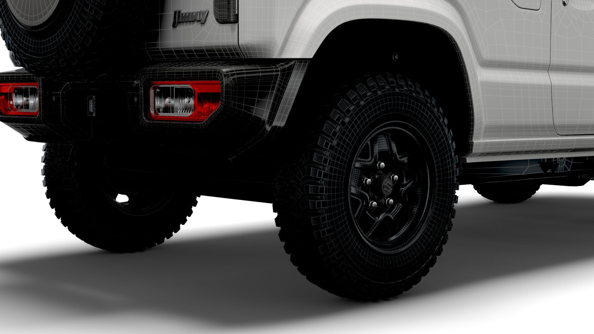 Suzuki Jimny XG Long Wheelbase 2022 3D model_23