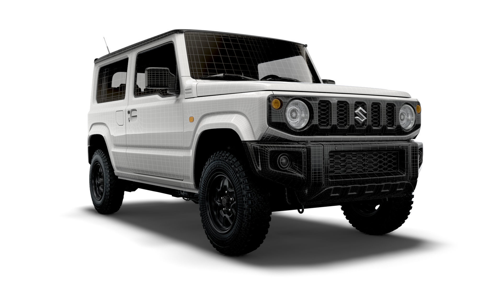 Suzuki Jimny XG Long Wheelbase 2022 3D model_12
