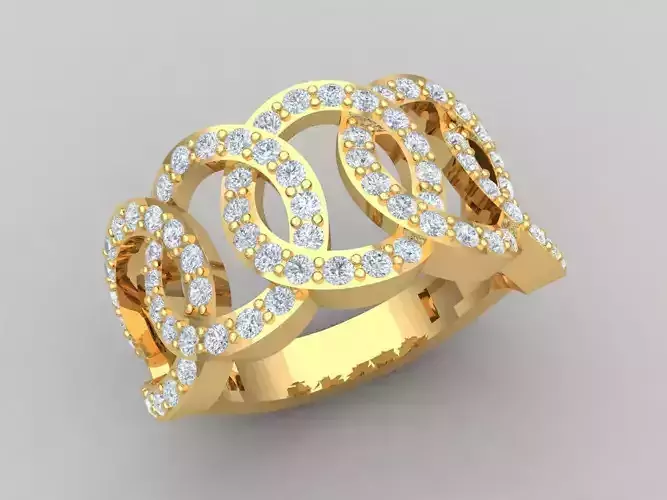 Cuban Link Ring Lower Weight 