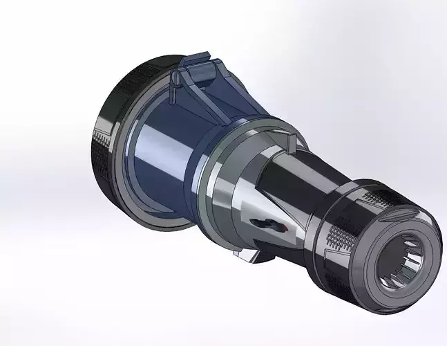 Kupplung PowerTOP Xtra 125A 3P IP67 3D model