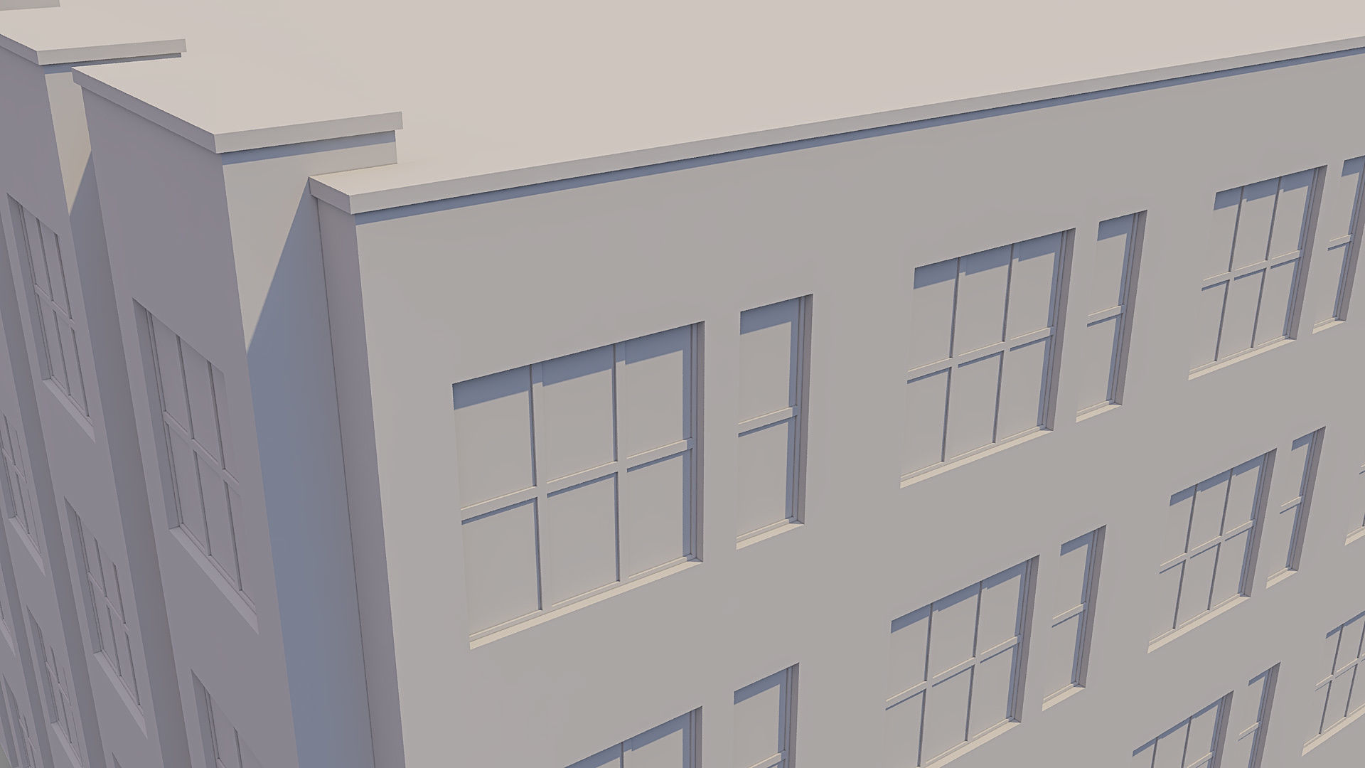 Apartment Building 006 3D model_11