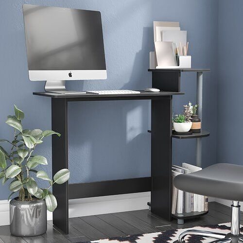 Meagan PC Office Reading Gaming Study Desk Table 3D model 5