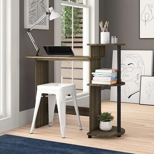 Meagan PC Office Reading Gaming Study Desk Table 3D model 6